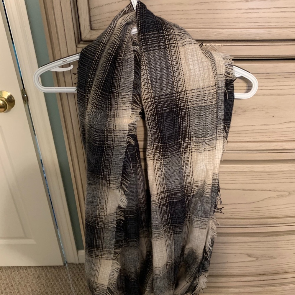 Plaid Infinity Scarf